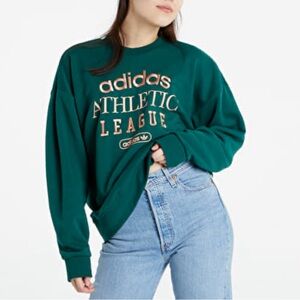 Adidas athletic league green sweater